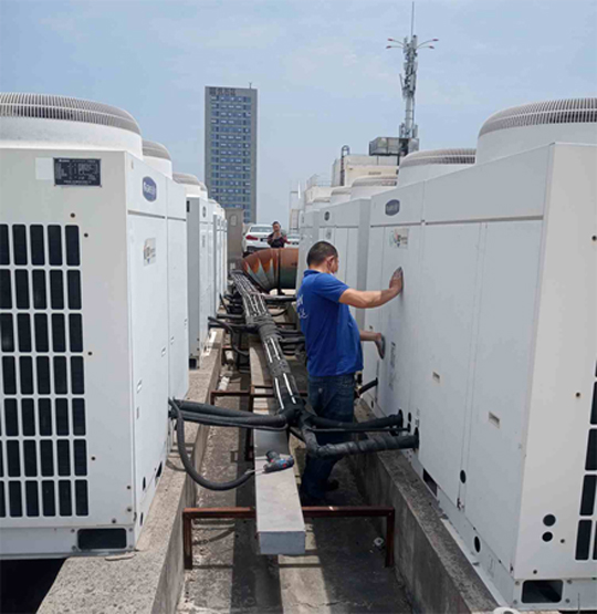 武汉市中央空调制热和不制冷系统维修方法